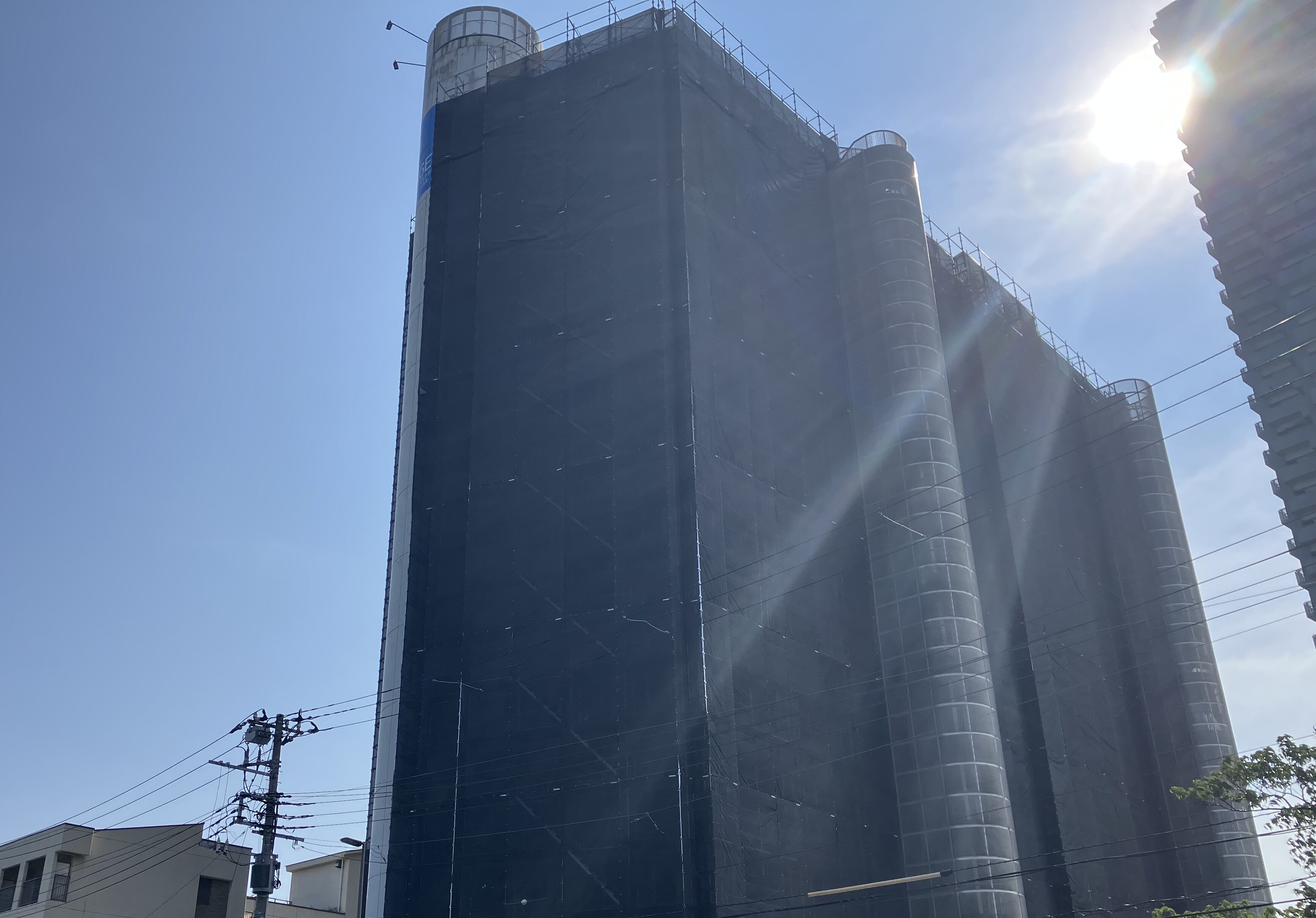 ≪元請案件≫東京都Ｋ区内で大規模改修工事を行いました。